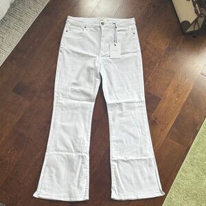 White Boot Cut Jeans